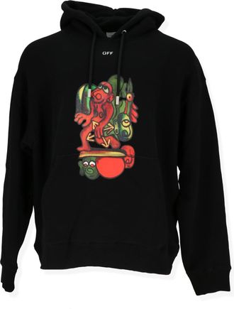 Off-white Off White Mens Black Multi Sweatshirt
