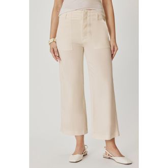 Splendid Chloe Crop Ankle Pants in Antique Pearl Ivory at Nordstrom, Size X-Large