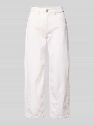 OPUS Barrel Fit Jeans mit Eingrifftaschen Modell Lissie bold in Offwhite, Gr&ouml;&szlig;e 34/28