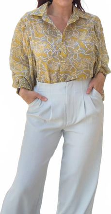 Skies Are Blue Clothing Summertime Blues Wide Leg Pants In Dove Grey