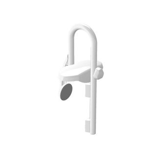 Spirella Spirella - Tirador De Entrada Para Ba&ntilde;o Blanco Acero Inoxidable