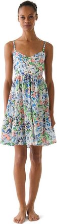 Kate Spade New York Coastal Town Cover Up Mini Dress Swim in Multi at Nordstrom, Size X-Large