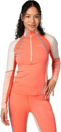 Kari Traa Alma 1/2-Zip Long-Sleeve Baselayer Shirt - Womens in Coral at Nordstrom, Size Medium