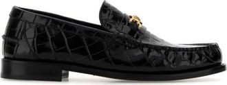 Versace Medusa 95 Loafers - Heren - Loafers - Zwart - 40 EU - Leer - Schoenen