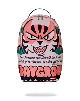 Sprayground Untamed Tiger Face Dlxr B7520 Unisex Large Multicolor Backpacks GBS5