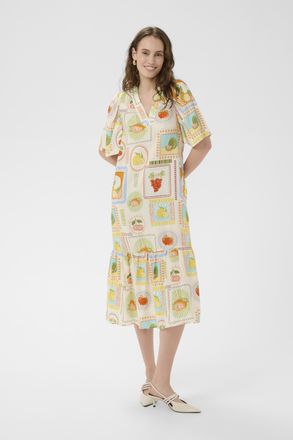 Culture Jurk CUorange Jurk Relaxed fit