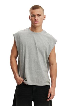 Cotton On Mens Cropped Fit Muscle in Grey Marle at Nordstrom, Size Xx-Large