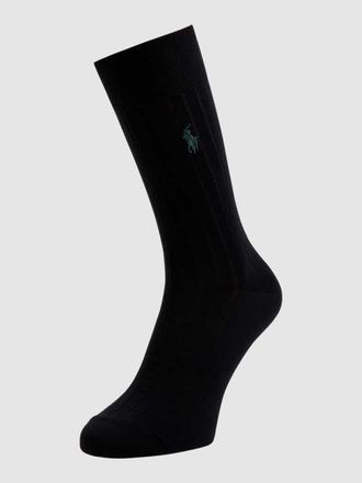 Ralph Lauren Socken mit Logo in Black, Größe 39/42