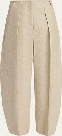 Jacquemus Oval Linen-Blend Pants