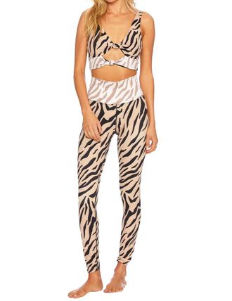 Beach Riot Piper Legging In Chapman Zebra