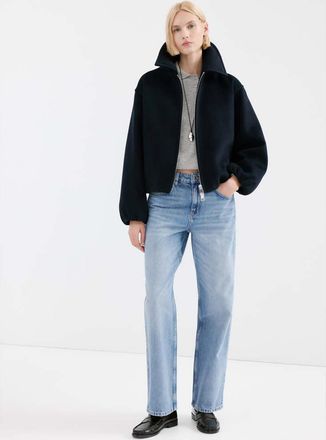 Mango Jeans diritti vita bassa blu medio - Donna - 36 - MANGO