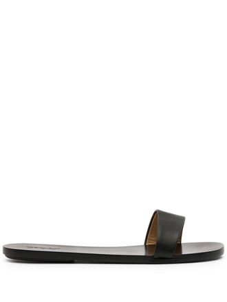 Marsèll Sottile leather sandals - women - Calf Leather/Calf Leather/Calf Leather/Rubber - 36.5 - Black