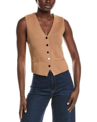 Minnie Rose Knit Snap Vest
