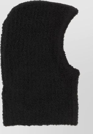 Maison Margiela boucl&eacute; knit balaclava