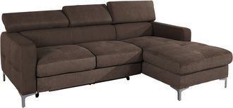 Cotta Ecksofa »Sammy L-Form« mit Kopfteilverstellung, wahlweise mit Bettfunktion & Bettkasten