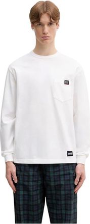 Neighborhood Classic Crewneck LS - - Tops - Uomo - Bianco - L