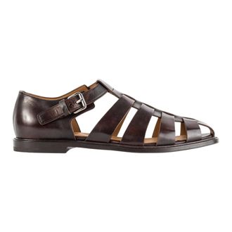 Churchs Fisherman Sandal - male - Churchs - Flat Sandals - Brown - 7 UK - Shoes