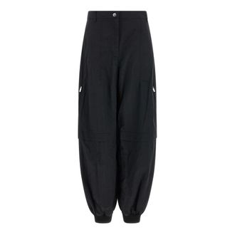 Jacquemus Broeken, Dames, Zwart, S, Le Cargo Ovalo Pants