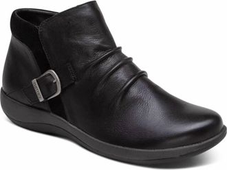 Aetrex Womens Luna Ankle Boot In Black