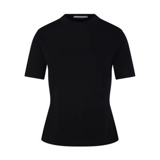 Max Mara Tops, Dames, Zwart, XS, Segale T-shirt