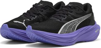Puma Womens Nitro 3 Fade Road Running Shoes in Black-Darkam - Size UK 4.5
