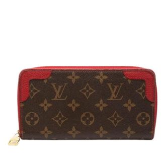 Louis Vuitton Pre-owned Wallets, female, Brown, Size: ONE SIZE Pre-owned Zippy Wallet Retiro Monogram Long Wallet