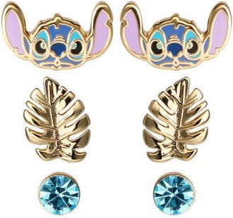 Disney Lilo and Stitch 3 Piece Earring Set in Multi at Nordstrom