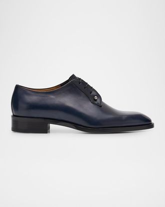 Christian Louboutin Men & apos;s Chambeliss Leather Derby Shoes