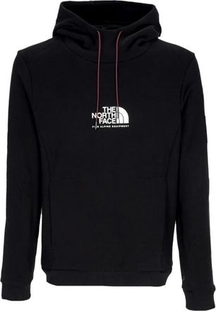 The North Face Alpine Hoodie - Heren - Sportshirts - Zwart - M - Katoen - Fitness