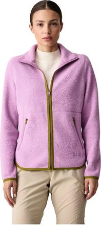 Jack Wolfskin Chaqueta Lite Curl FZ - Sport - Mujer - Rosa - XS
