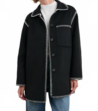 Rails Odyssey Workwear Coat In Black