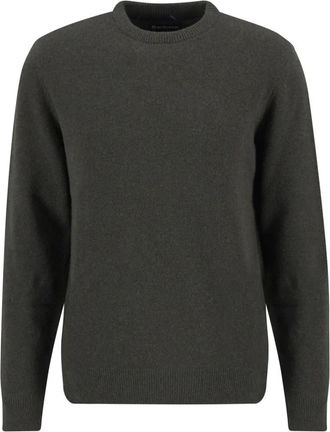 Barbour Holden Half Zip - - Knitwear - Uomo - Grigio - S