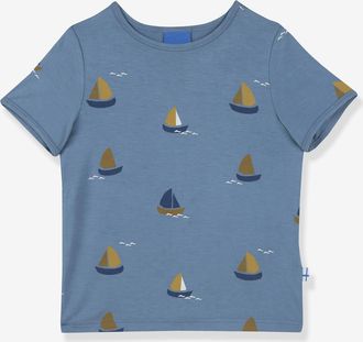 Finkid M&auml;dchen T-Shirt ILTA SUN finkid mit UV-Schutz blau