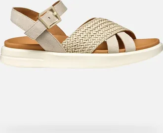 Geox Xand 2s Woman Light Taupe, Size: 37