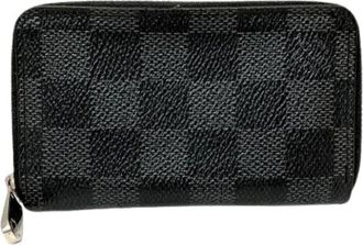 Louis Vuitton Pre-owned Wallets, female, Black, Size: ONE SIZE Pre-owned Coin purse/coin case