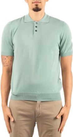 Hindustrie Polo Shirt - Heren - Polos - Groen - M - Katoen - Tops