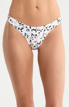Maaji Sublimity Reversible Bikini Bottoms in White at Nordstrom Rack, Size Medium