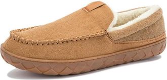 Generic NYSBH Winter Mens Slippers House Slippers Trend Warm Ankle Boots Cotton Shoes Male Felt Slipper Moccasin Footwear Brown