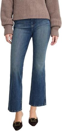 Good American Good Standard High Waist Kick Flare Jeans in Indigo1147 at Nordstrom, Size 12