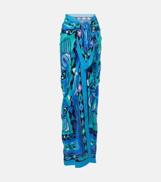 Pucci Copricostume Angoli in cotone