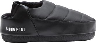 Moon Boot Gewatteerde Sandal Band Muiltjes - Dames - Klompen - Zwart - 39 EU - Schoenen