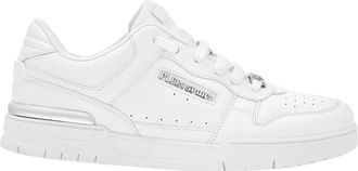 Plein Sport Schoenen, unisex, Wit, 35 EU, Polyester, Viper II Core Lo-Top Sneakers