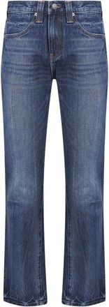Khaite Farley Jean - Dames - Regular Fit Jeans - Blauw - W25 - Katoen - Jeans
