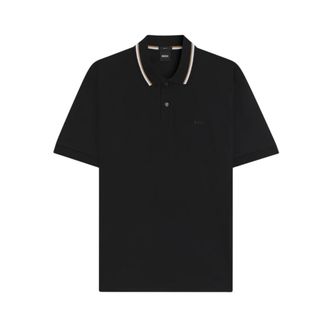 HUGO BOSS Hugo, Polo Shirts, male, Black, Size: S Polo Shirt
