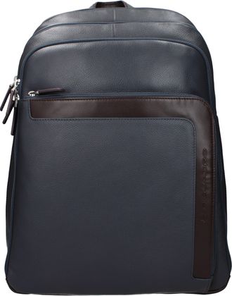 Piquadro Herrens Rucks&auml;cke und G&uuml;rteltaschen aus Leder in Grau/Braun