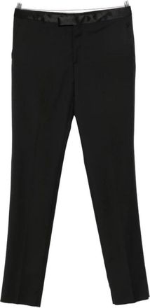 Tagliatore Kostuumbroek - Heren - Nette broeken - Zwart - XL - Satijn - Broeken