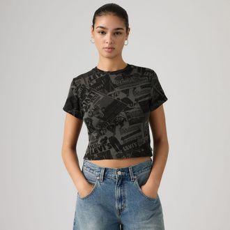 Levi's Graphic Essential Sporty Tee - Womens - XS - Black