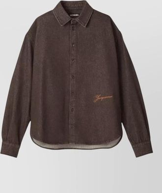 Jacquemus denim long-sleeve shirt