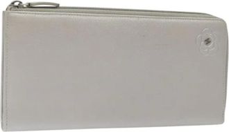 Chanel Pre-owned portafogli di pelle - - Pre-owned - Donna - Grigio - ONE SIZE