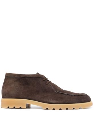 Santoni Stivaletti stringati - Marrone